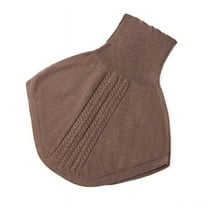 YHAICO Heated Blanket for Car Heated Throw Blanket with Foot Pocket Heated Throw Blanket Battery Operated Soft And Warm High Neck Fake Collar Detachable Winter