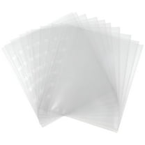 CCOCC 50 Clear 12x12 Scrapbook Refill Pages for A7 Binders
