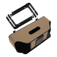 thumbnail image 1 of FONWILYO Car Back Seat Organizer Beige Plastic Storage Box with Extra Cup Holder and Hanging Design, 1 of 7