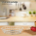 thumbnail image 4 of OUNONA Silver Iron Wire Basket for Food Storage Creative Easy to Clean 20326636, 4 of 7