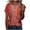 (DT 23)Red, variant on DailkTrvid Women's Summer Blouse Trendy Loose Fit Tops Crisscross V Neck T-Shirt Casual Tees Short Sleeve Damask Print Rolled Cuff Outfits