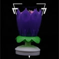 thumbnail image 4 of EIGTHTAIL Musical Candle  Spinning Flower Design Birthday Candles  Creative Wax Decoration, 4 of 4