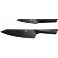 thumbnail image 1 of Sharp Kitchen Knives Set of 2-8.5 Inch Chef Knife & 5 Inch Kitchen Utility Knife, Pro Chopping & Cutting Knife with High Carbon 7CR17MOV Stainless Steel & Titanium Nitride Coated, 1 of 6