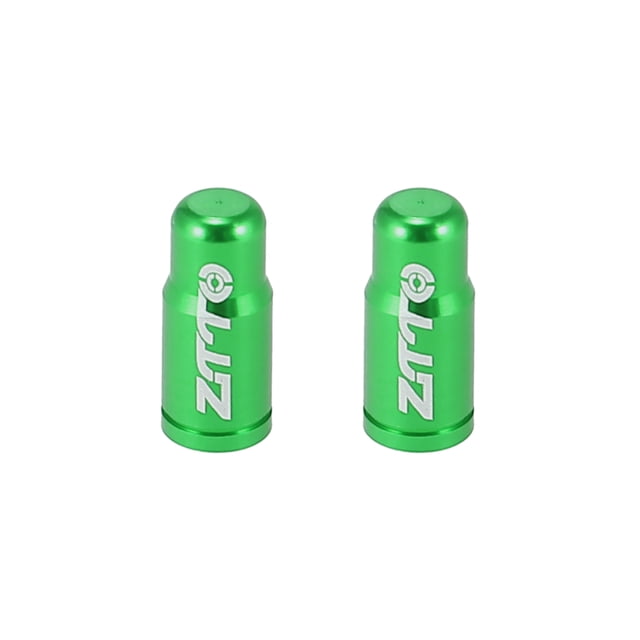 2 Piezas Neumático Válvula Tapas Francés Polvo Cubiertas para Bicicleta Carretera Bicicleta Verde
