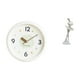 thumbnail image 1 of Reloj de pared con figura de bailarina, adorno de escritorio de resina moderno, escultura decorativa adecuada para sala de estar, hogar, oficina,, 1 of 8