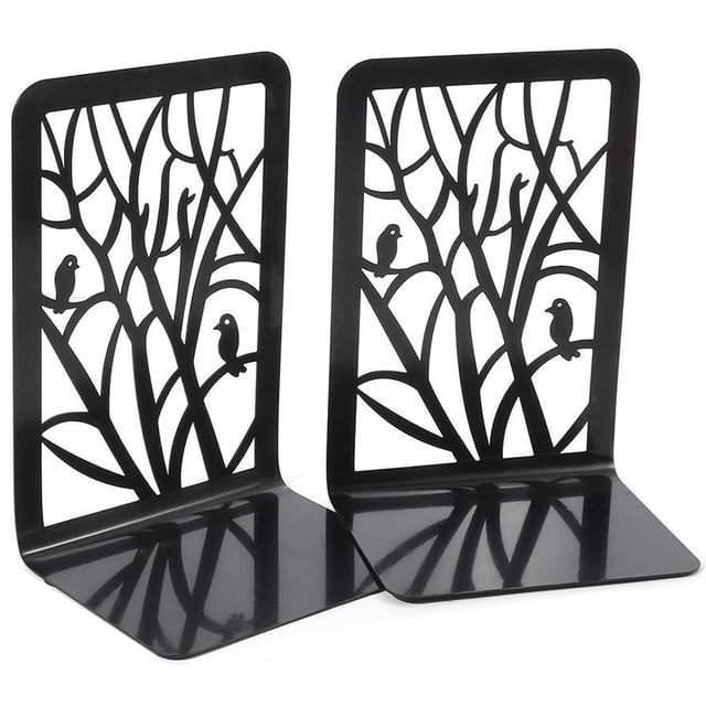 Sujetalibros, Sujetalibros para estanterías, Sujetalibros de metal para libros de oficina en casa, Sujetalibros para estanterías, Decoración del hogar, Topes para libros, Sujetalibros,