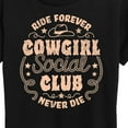 thumbnail image 3 of Instant Message - Cowgirl Social Club - Women's Short Sleeve Graphic T-Shirt, 3 of 6
