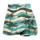 thumbnail image 5 of Faldas de Tenis Plisadas para las Mujeres Estampado de Hoja de Verano Atlético Elástico, Falso Pantalones Cortos de Dos Piezas, 5 of 5