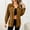 Yellow, variant on Ynynloco Women's Corduroy Button Down Shirts Boyfriend Long Sleeve Oversized Blouses Tops