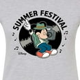 thumbnail image 3 of Disney - Mickey & Friends - Summer Festival - Dancing - Juniors Fitted Graphic T-Shirt, 3 of 5