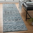 thumbnail image 3 of Safavieh Amsterdam Gladwin Geometric Runner Rug, Blue/Ivory, 2'3" x 8', 3 of 8