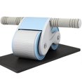 thumbnail image 1 of Anti-skid Ab Roller Wheel Automatic Rebound Abdominal Roller Ab Workout Equipment With Kneel Pad, 1 of 2