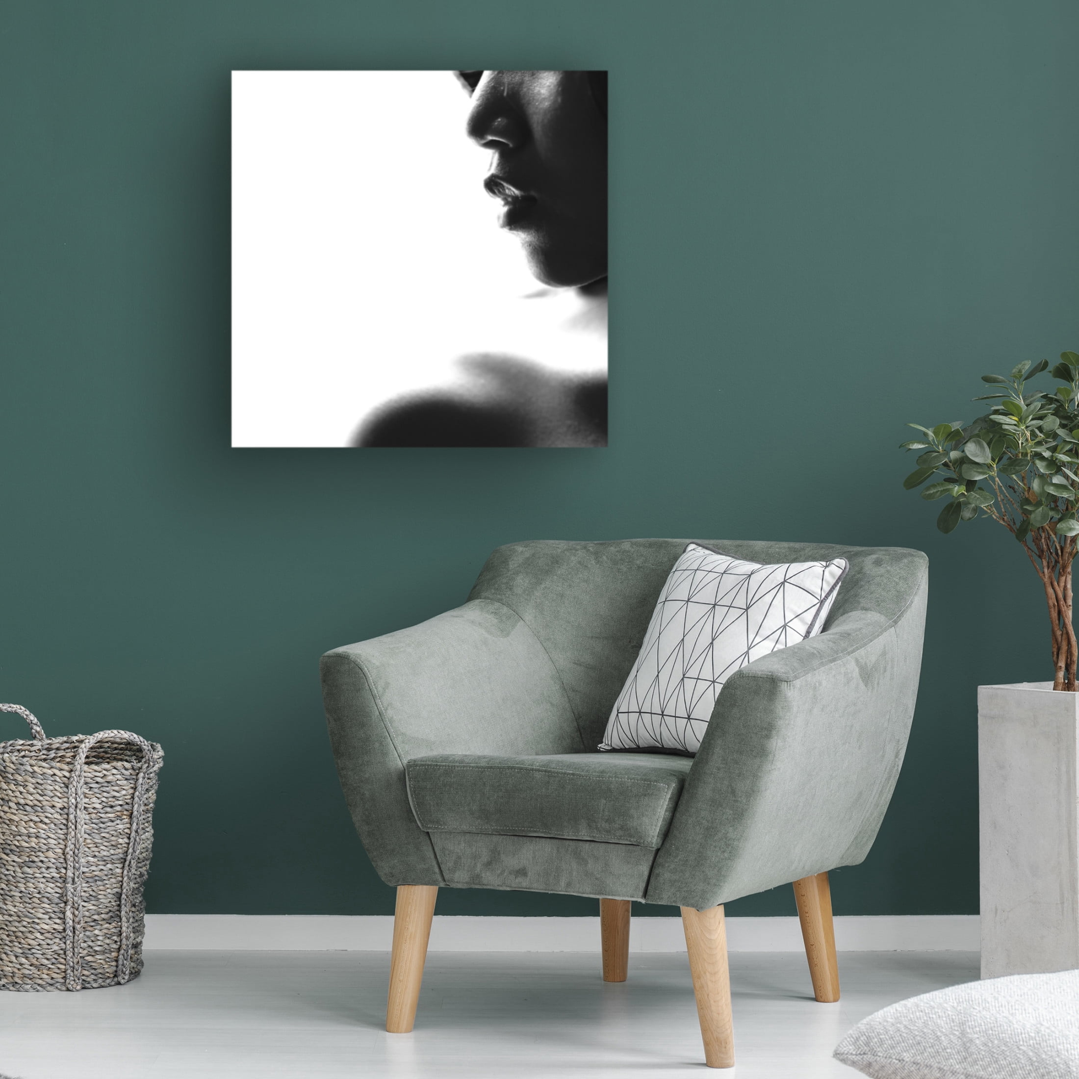 Canvas Wall Art - bonifasius wahyu adi 'Excite' Wall Art for Living Room, Bedroom, or Office D?cor by Trademark Fine Art - 24 x 24 Inches
