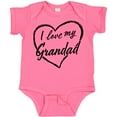 thumbnail image 3 of Inktastic I Love My Grandad in Black Chalk Heart Boys or Girls Baby Bodysuit, 3 of 5