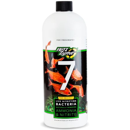 Fritz Aquatics Zyme 7 Live Nitrifying Bacteria [New Aquarium Supplies, Aquarium Bacteria and Fungus Care, Fritz Aquatics, Aquarium Supplies] 32 oz