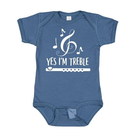

Inktastic Funny Flute Music Quote Gift Baby Boy or Baby Girl Bodysuit