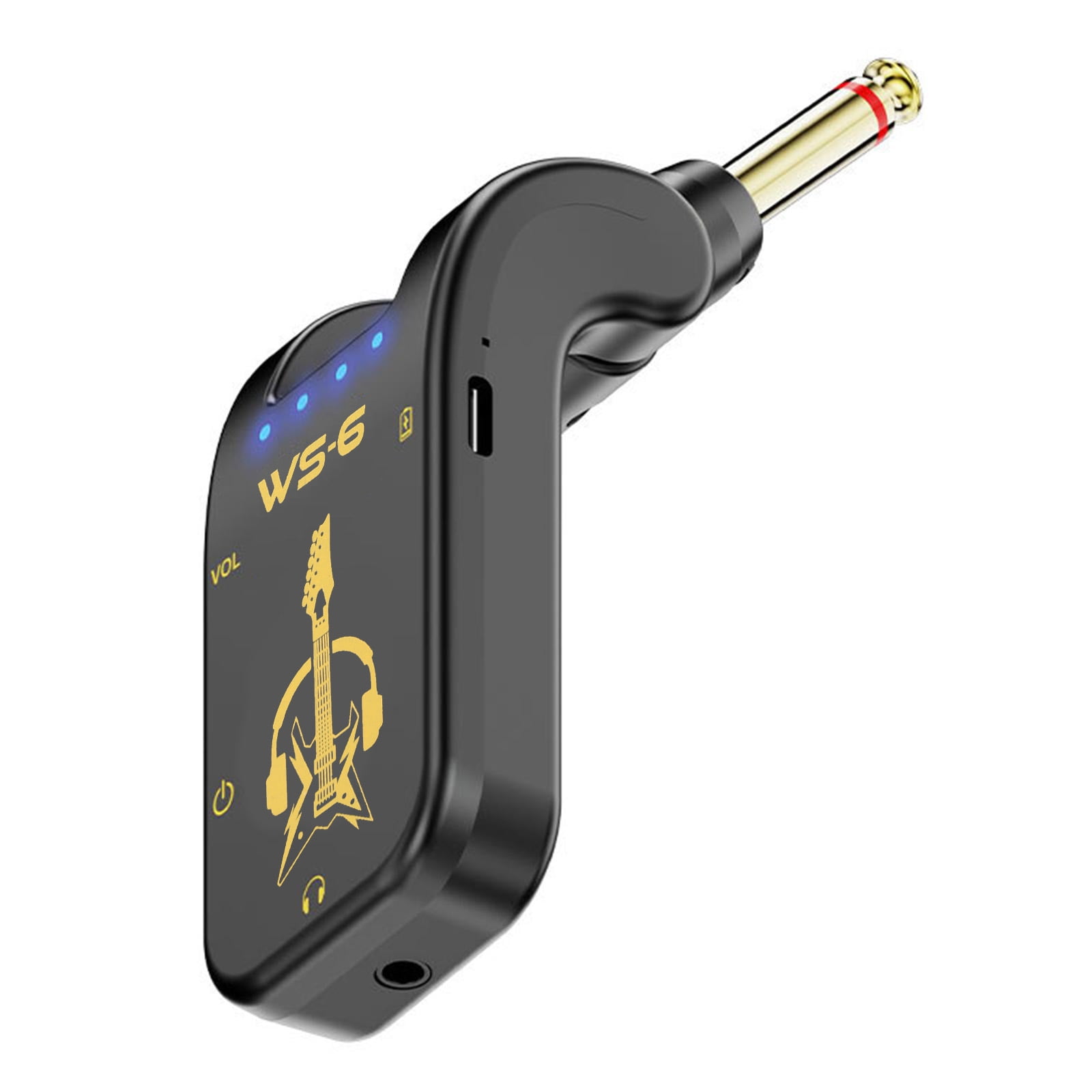 Sound Effects Guitar Amplifier Pickup Effects Device Plastic and Metal for Clear Rich Tone and Various Music Styles