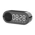 thumbnail image 3 of Mini altavoz inalámbrico inteligente con Bluetooth, reloj despertador, multifunción, portátil, regalo, pequeño subwoofer de audio, 3 of 3