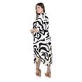 thumbnail image 3 of Vestido largo estampado Roman Fashion /Tallas Extras, 1765 (Negro) negro 38, 3 of 5