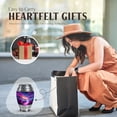 thumbnail image 5 of JAGASY Snake Urn for Human Ashes Adult Male & Female - Small Purple Urns for Family - Mountain Funeral Gifts for Loss of a Loved One - Purple Cloud Keepsake Urn for Grandparents - 3 Inch, 5 of 7