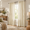 Birch Beige-52"W x 92"L (Pack of 2), variant on Taupe Curta90 Inch Length 2 Panels Set Linen Light Filtering Sheer Brown For Living Room Bedroom Coffee Colored Primitive Drapes P