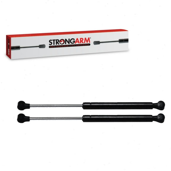 2 pc Strong Arm 4576 Back Glass Lift Supports for 901659 SG230063 Body Windows Fits select: 2002-2005,2007-2009 CHEVROLET TRAILBLAZER