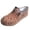 Brown, variant on Women's Slip-on Loafers Comfortable Cork Footbed Boat Shoes Casual Walking Sneakers Leopard Suede Business Work Oxfords,Brown Size 9