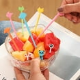 thumbnail image 2 of kurtrusly 76pack/lot Lightweight And Portable Fruit Fork For Children Gift Idea For Kids Convenient Storage 1Set, 2 of 6