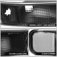 thumbnail image 3 of Par de luces de paragolpe delantero y señal de giro estilo OE DNA MOTORING BL-CEGS03-BK-CL1 para Chevy Express Savana, 3 of 6