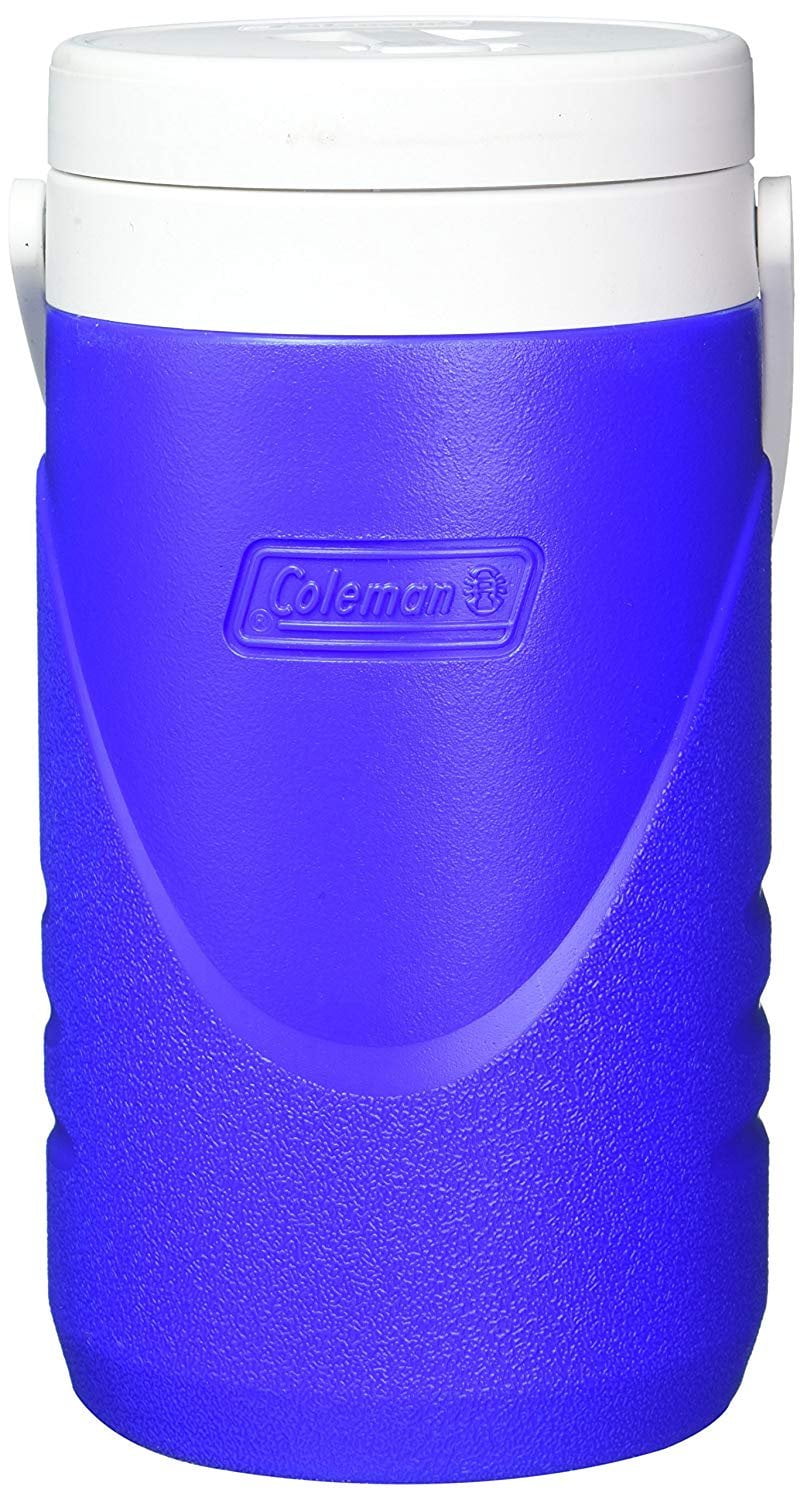 Coleman Half Gallon Thermos Jug, Portable, Insulated, Blue 