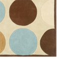 thumbnail image 1 of Linon Trio Devi Tapis Tufté à la Main en Polyester 1 Pieds10"x2'10 Pouces Brun Beige, 1 of 5
