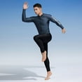thumbnail image 4 of AquaPlay Men's Rash Guard Quick-Drying Full Zipper Surfing Diving Suits Swimwear Long Sleeve Suit Swimming Surf Clothing Beach Outdoor Sport, 4 of 7