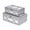 Silver, variant on Harlane Set of 2 Overlayed Mirror Silver Boxes
