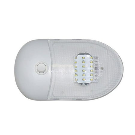 

Valterra VLPDG654291VP 3500K Slim Line Single Dome LED Light - Warm White