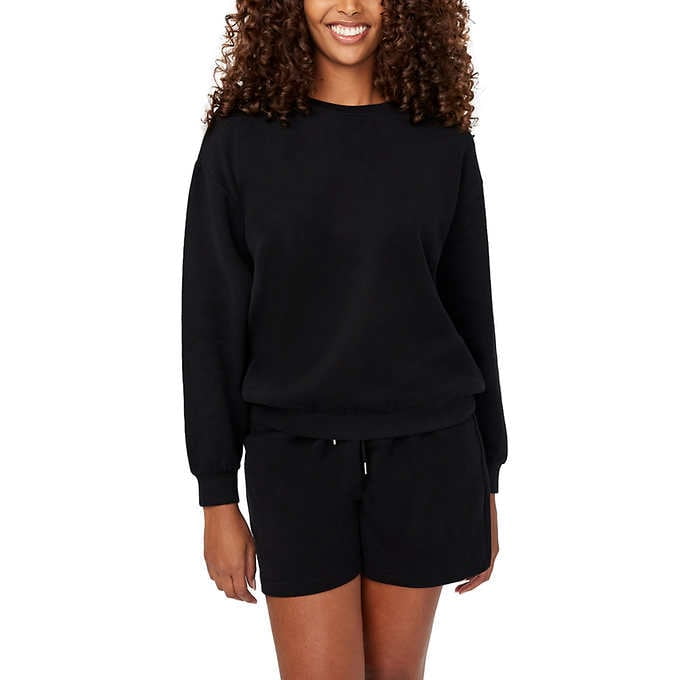 Buffalo by David Bitton Ladies Lounge Set Black Medium Walmart