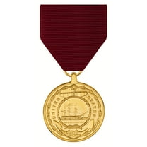 Navy Good Conduct Medal Gold Plated Full Size
