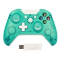thumbnail image 2 of Controlador de juegos 2.4G Gamepad inalámbrico Consola de juegos Reemplazo de joystick para Xbox One, Verde transparente kenally EL002809-03, 2 of 2