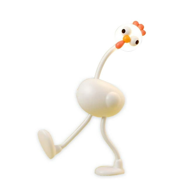 Veilleuse pour Enfants Forme Interchangeable Veilleuse Amusante 2026 Mini Veilleuses Poulet pour Garçons et Filles 3 Veilleuses Réglables pour Chambre et Décorations de Noël Veilleuses pour Chambre