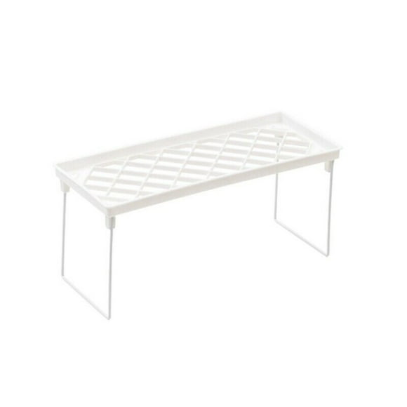 NANDIYNZHI Big Deals Expandable Stackable Cabinet Shelf Kitchen Counter Rack Organizer Multipurpose Pantry Bedroom Bathroom Storage Racks Holder Bathroom Cabinet Organizer