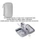 thumbnail image 5 of Bewildely Bolsa organizadora Organizadores de almacenamiento de cables Bolsa a prueba de polvo Estuche de transporte multifunción Bolsas de banco de Almacenamiento y organización del hogar Gris Bewildely HA067439-04, 5 of 6