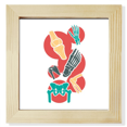 thumbnail image 1 of illustration de Couleur b structure Carré Cadre Photo Mur Table d'Affichage, 1 of 3