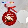 thumbnail image 3 of BEAUTYSUB 1,15 mm HD de una cara blanco brillante LS-CO019 Sublimación de alta definición Adornos navideños personalizados decorativos, 3 of 4