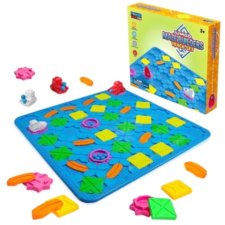 USA Toyz Jumbo STEM Learning Educational Maze Builders Toy Mazes Track Set for Toddlers 3+