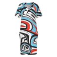 thumbnail image 4 of Vestido holgado con bolsillos Great Bear Guardian, vestidos de playa, elegantes y chic, vestidos de mujer, vestidos elegantes para mujer, 4 of 7