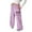 28#Light Purple, variant on Girls Bow Sweatpants Wide Leg Straight Cut Baggy Casual Pants with Drawstring Waist for Everyday Wear 2026 Wine 110