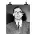 thumbnail image 2 of Print: Max Elitcher, Head-And-Shoulders Portrait, Facing Front, 1951, 2 of 4