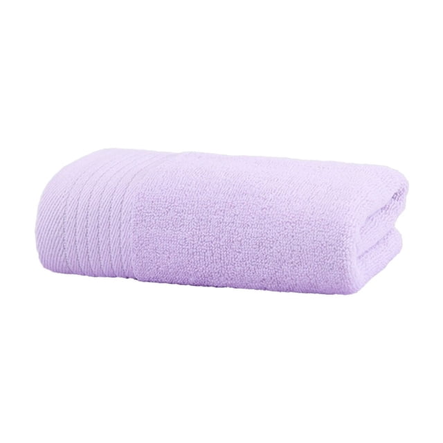 Serviette Utilitaire en Coton de Qualité Supérieure Violette 75x35 cm, Conception Résistante à la Décoloration, Résiste aux Taches, Parfaite pour les Modes de Vie Actifs Ou l'Usage Familial, Production Écoresponsable #Br0B8