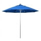 California Umbrella ALTO908002-F03 9 Ft. Fibre de Verre Marché Poulie Parapluie Ouvert S Anodisé-Oléfine-Pacifique Bleu – image 1 sur 1
