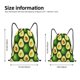 thumbnail image 2 of Fotbe Avocado Bolsa Mochila con Cordón Estampada, Bolsa de Gimnasio Deportiva, Bolsa Cinch, Bolsa con Cordón para Hombres y Mujeres-Small, 2 of 6