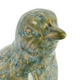 thumbnail image 4 of Creative Co-Op Decorative Debossed Stoneware Bird Figurines, Set of 2 Styles, Green, 4 of 5